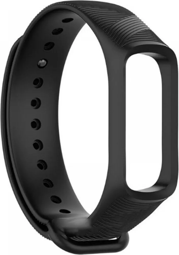 Ремешок для фитнес-трекера Rumi Силиконовый для Samsung Galaxy Fit e (черный)