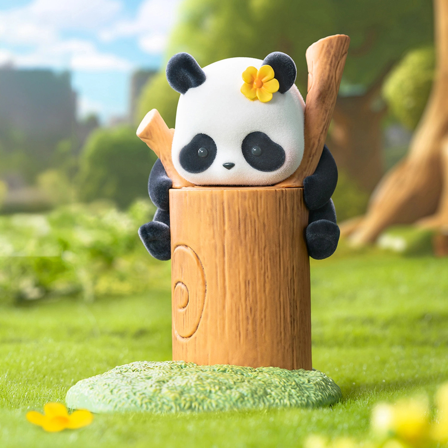 Фигурка коллекционная 52Toys Panda Roll. Fruit Tree Climbing / 64653 — фото 10
