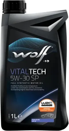 Моторное масло WOLF Vitaltech 5W30 SP / 1048885 (1л)