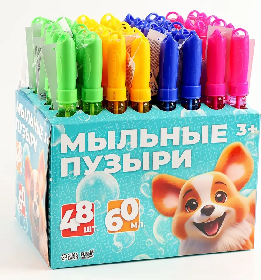 Мыльные пузыри детские Funny Toys Гигантские. Ручка / 9718232 — фото 6