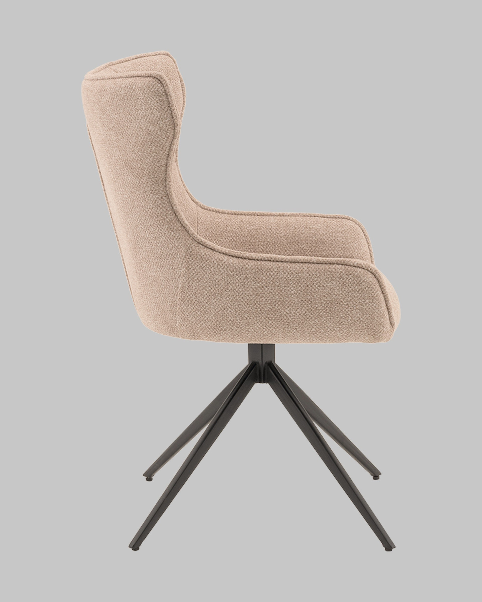 Стул Stool Group Carlene вращающийся / DC-2409007 beige FL26 (бежевый) — фото 6