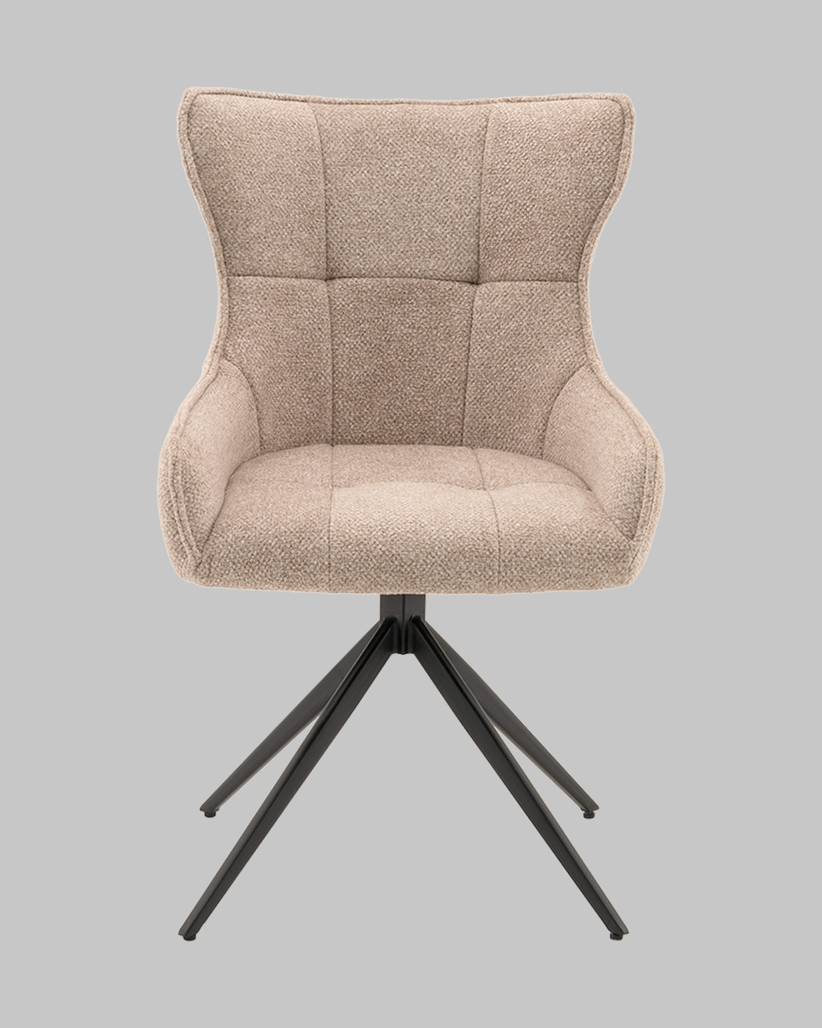 Стул Stool Group Carlene вращающийся / DC-2409007 beige FL26 (бежевый) — фото 3