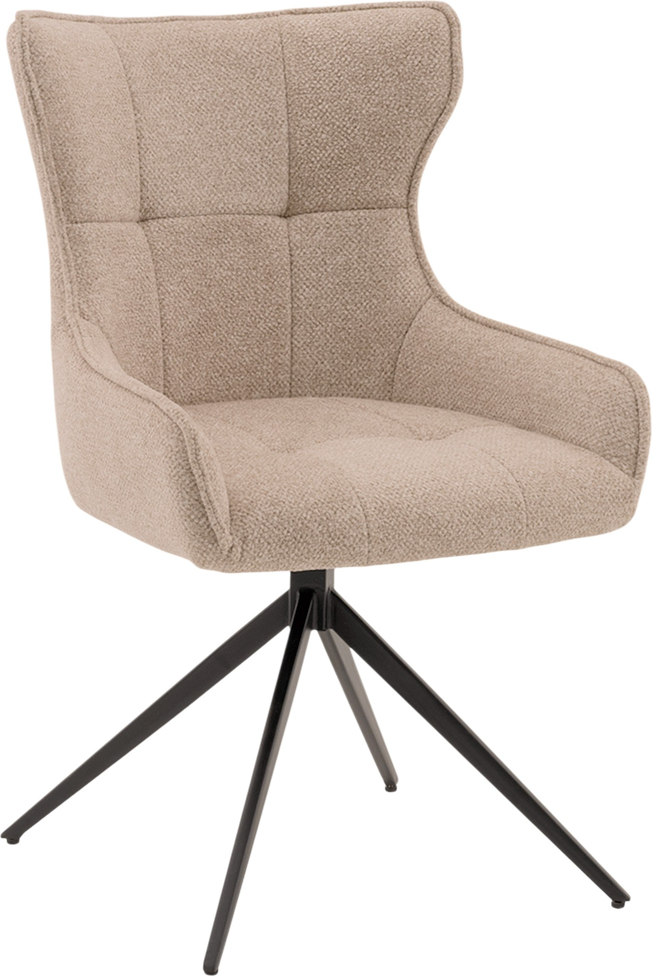Стул Stool Group Carlene вращающийся / DC-2409007 beige FL26 (бежевый) — фото 1