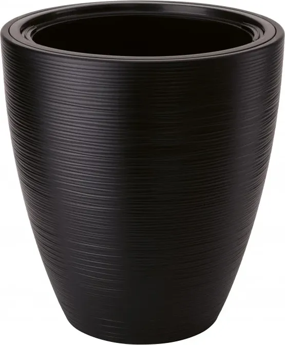 Кашпо Formplastic Gobi / FP-5240-084 (глубокий черный)