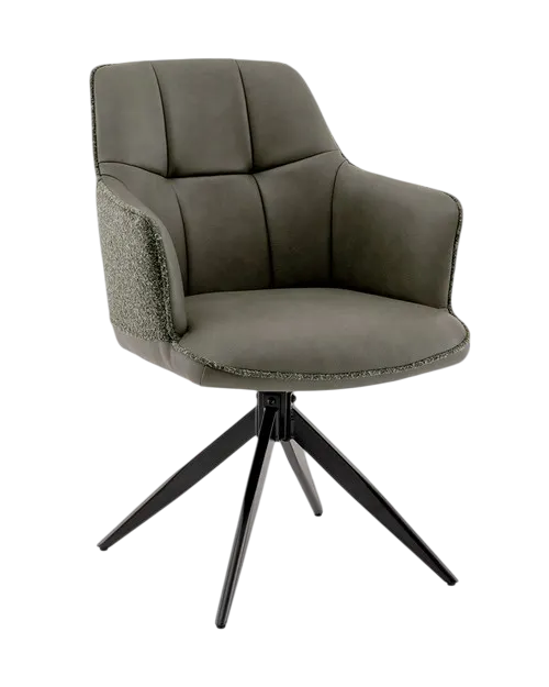 Стул Stool Group Naya OS-2468K TY15-9PU+OTE CL-355 (зеленый, экокожа, букле)
