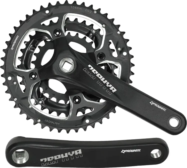 Система шатунов для велосипеда Prowheel Zephyr-751 AL-6061-T6 / HQ-0005394