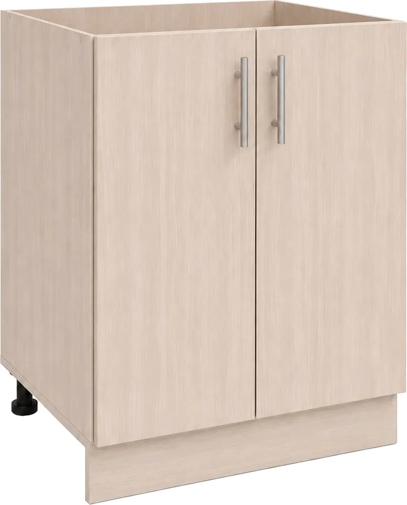 Шкаф-стол кухонный Поставымебель КП3л-22с-600 60х48х82 (ясень шимо светлый)