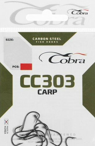 Набор крючков рыболовных COBRA Carp Feeder / CC303-002 (8шт)