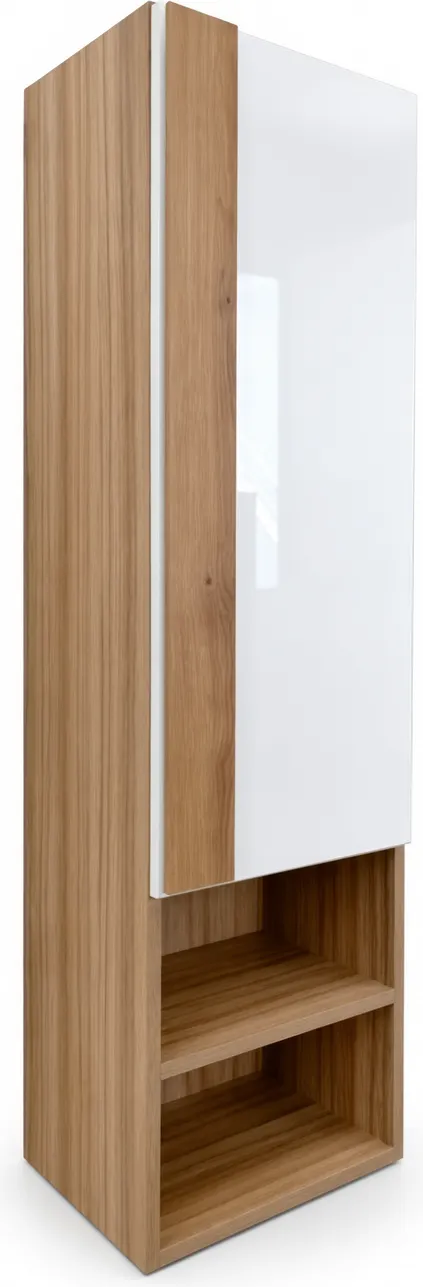 Шкаф-пенал для ванной Garda Sorento 28н_400PVC / 14.28н.400.PVC