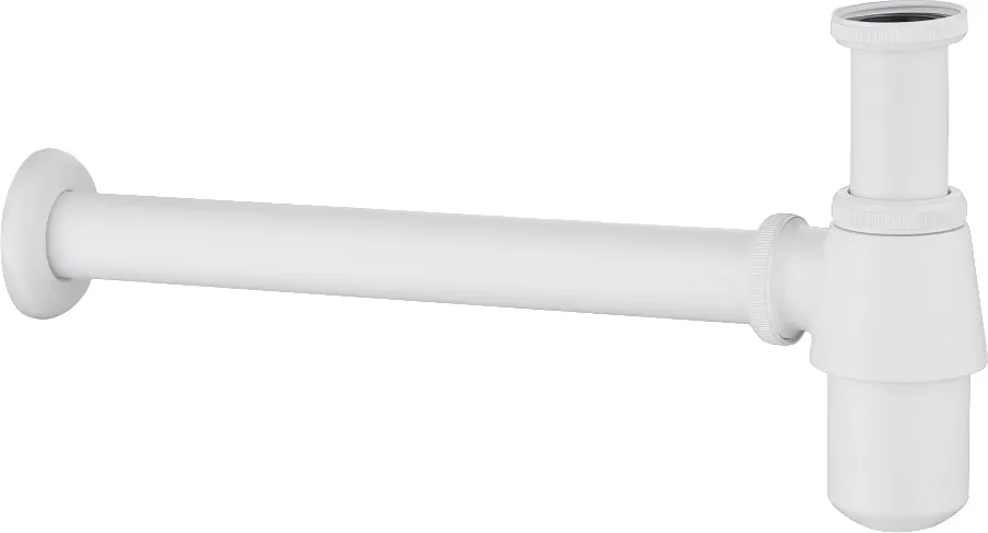 Сифон Abber AF0032W (белый матовый)