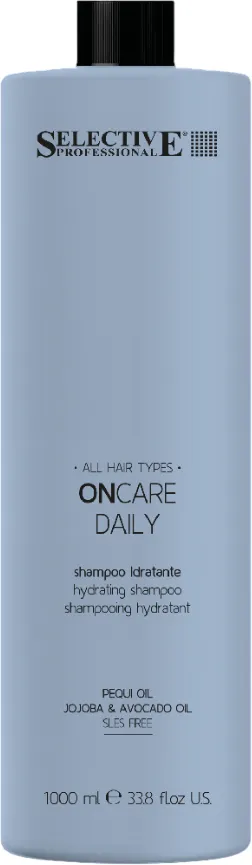 Шампунь для волос Selective Professional Oncare Daily Увлажняющий для сухих волос (1л)