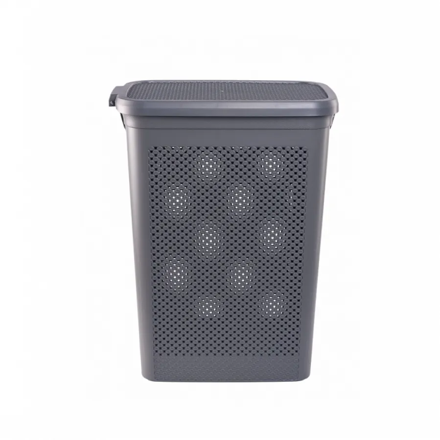 Корзина для белья Hobby Life Diamond / HL081038DG (темно-серый) — фото 3
