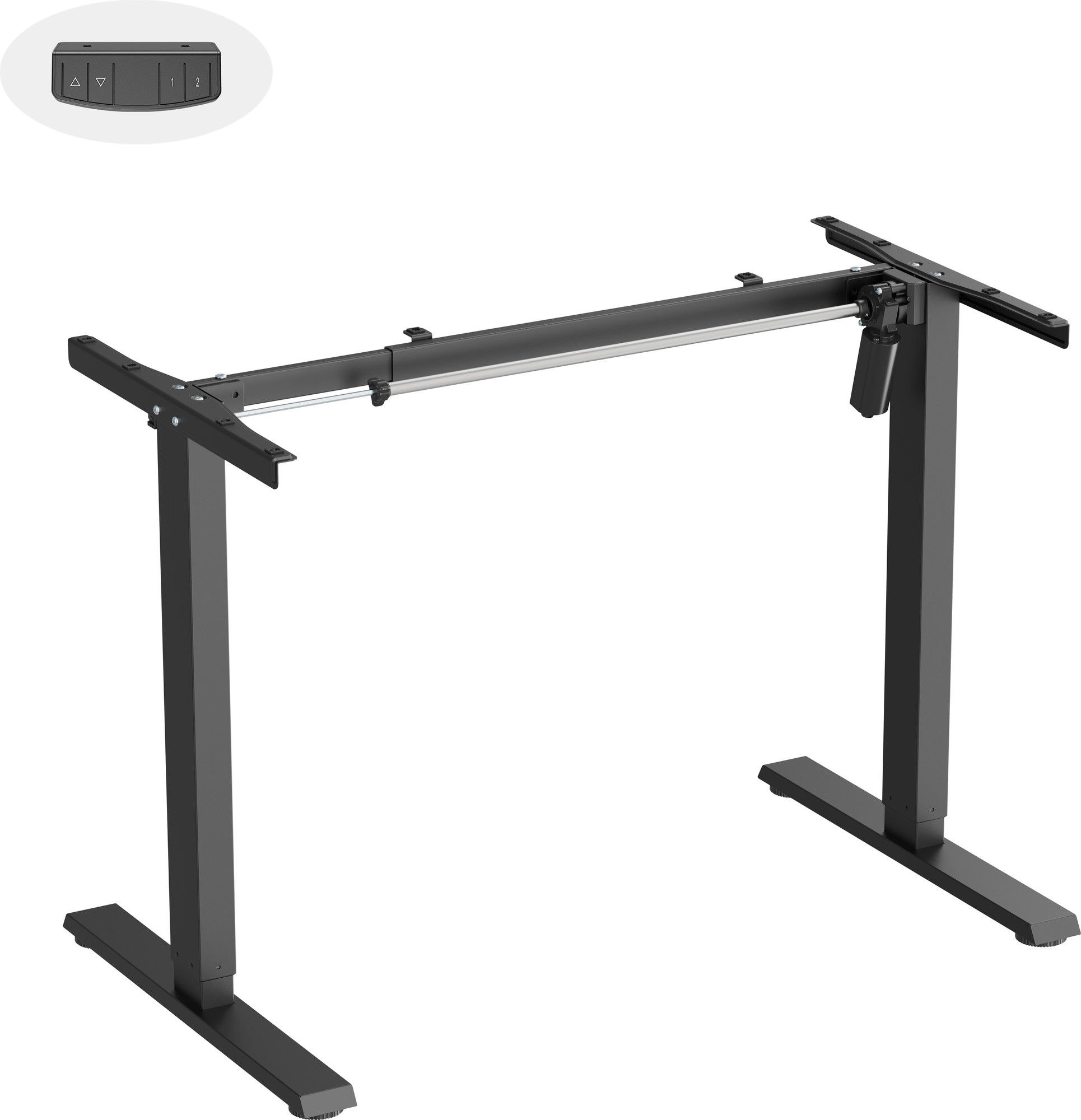 Подстолье Ergosmart Electric Desk Slim (черный)