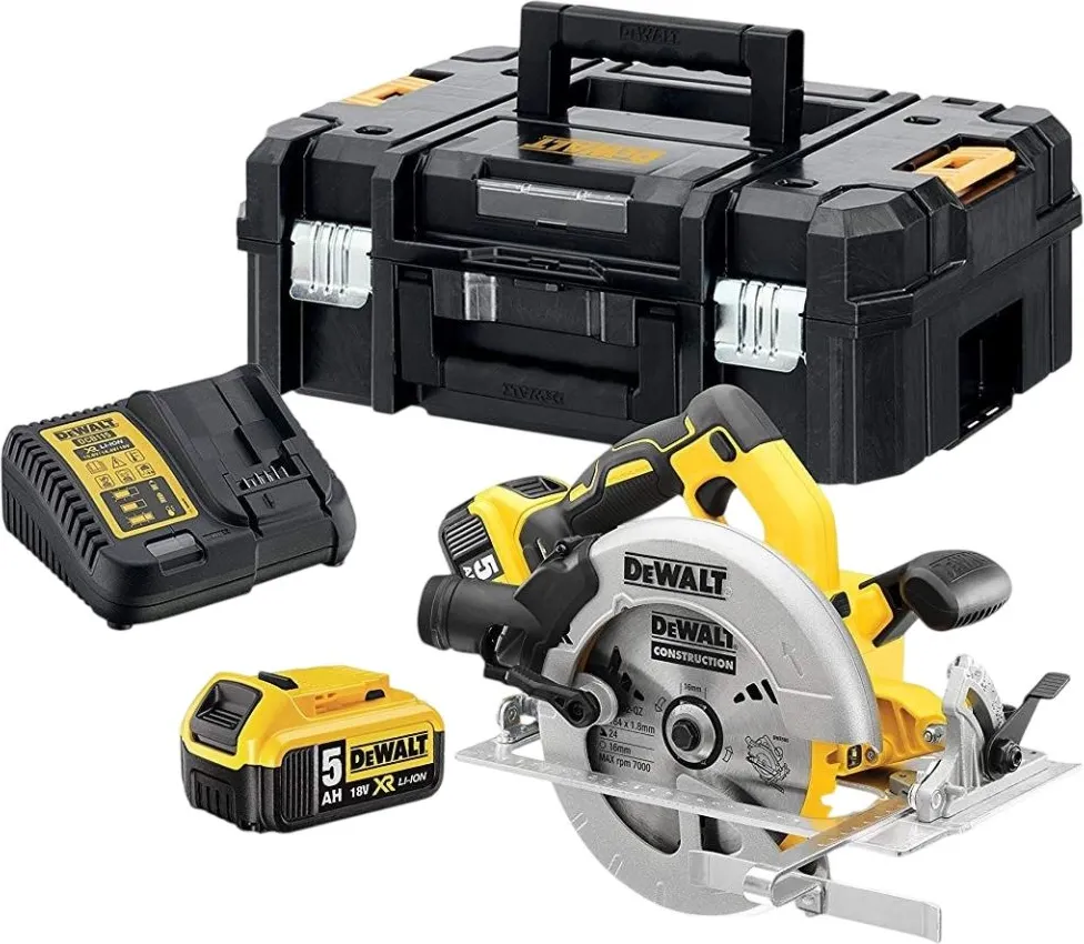 Профессиональная дисковая пила DeWalt DCS570P2