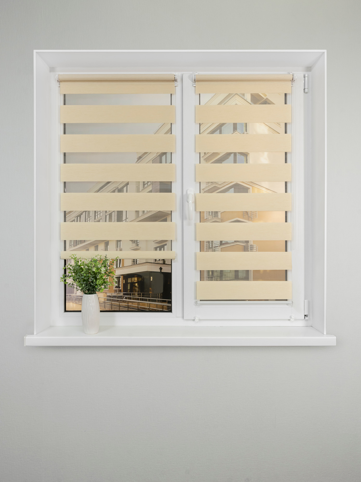 Рулонная штора Lm Decor Фьюжн ДН LB 20-01 100x160 (бежевый) — фото 5