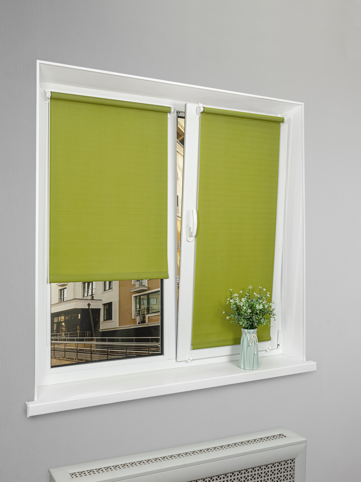 Рулонная штора Lm Decor Лайт LM 30-04E 52x160 (зеленый)