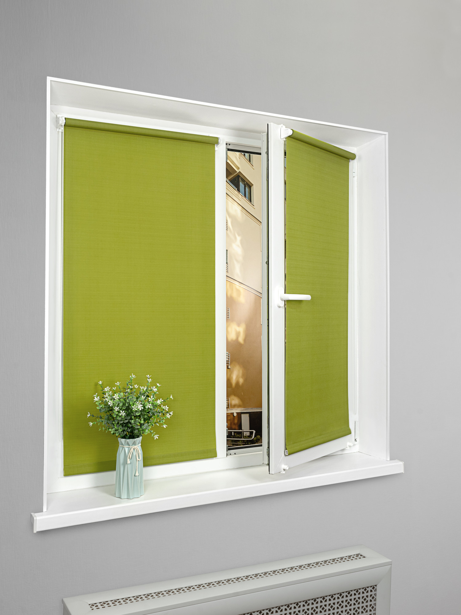 Рулонная штора Lm Decor Лайт LM 30-04E 61x160 (зеленый) — фото 5