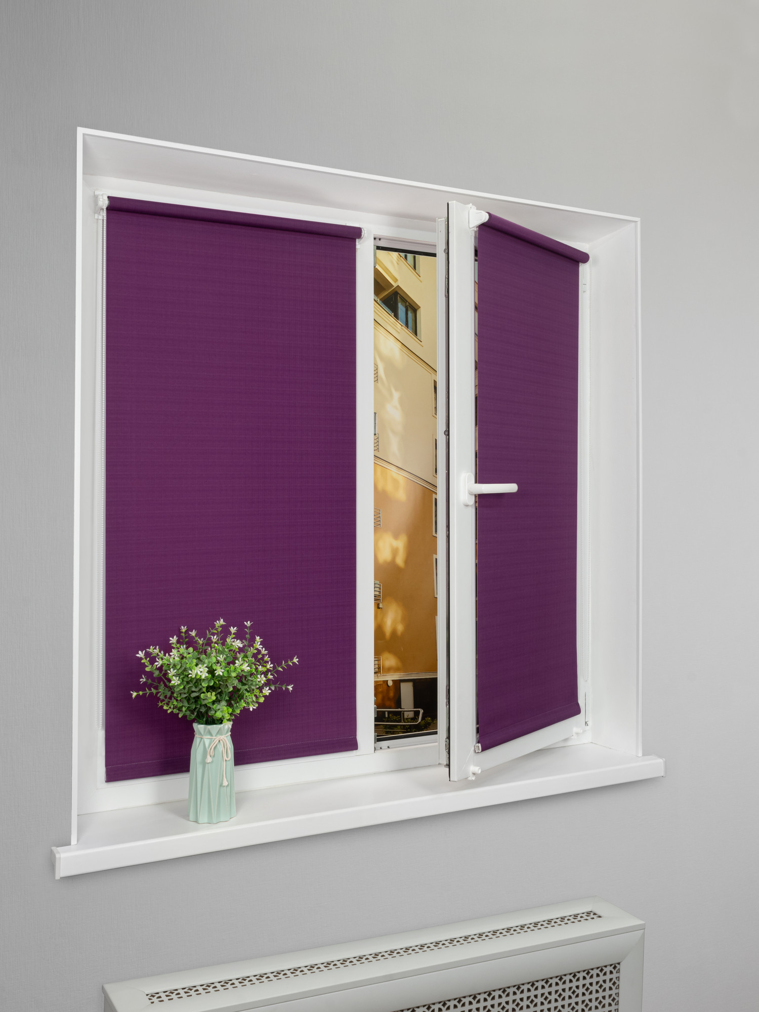 Рулонная штора Lm Decor Лайт LM 30-06G 52x160 (фиолетовый) — фото 5