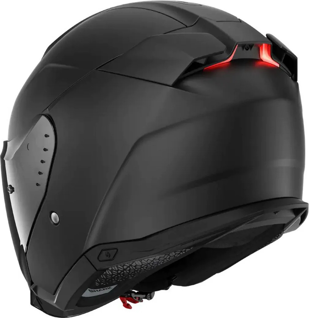 Мотошлем Shark Helmets Skwal i3 Jet Dark Shadow Mat (M, матовый черный) — фото 2