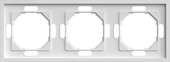 Рамка для выключателей и розеток Stekker Эмили PFR00-5003-01 / 49886