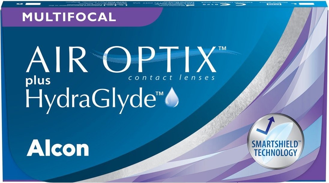 Контактная линза Air Optix Plus HydraGlyde Multifocal Sph +1.25 HI ADD +2.5 R8.6