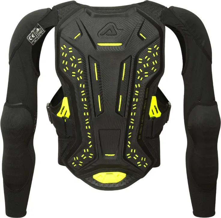 Моточерепаха Acerbis Plasma Level 2 / 0024515.318.067 (L/XL, черный/желтый) — фото 2