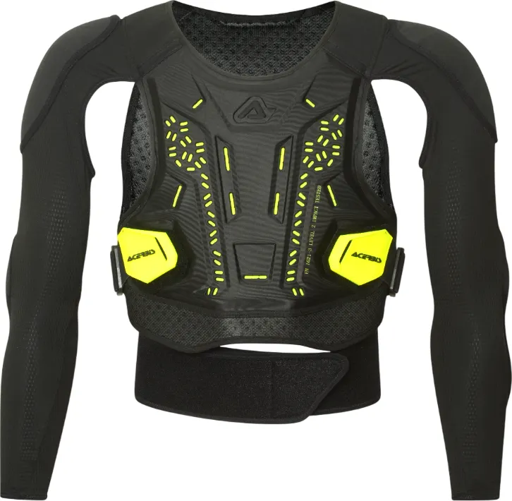 Моточерепаха Acerbis Plasma Level 2 / 0024515.318.067 (L/XL, черный/желтый) — фото 3