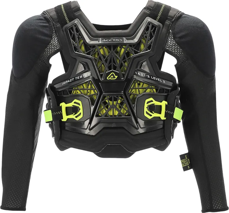 Моточерепаха Acerbis Specktrum Junior Level 2 / 0024545.318.067 (L/XL, черный/желтый)