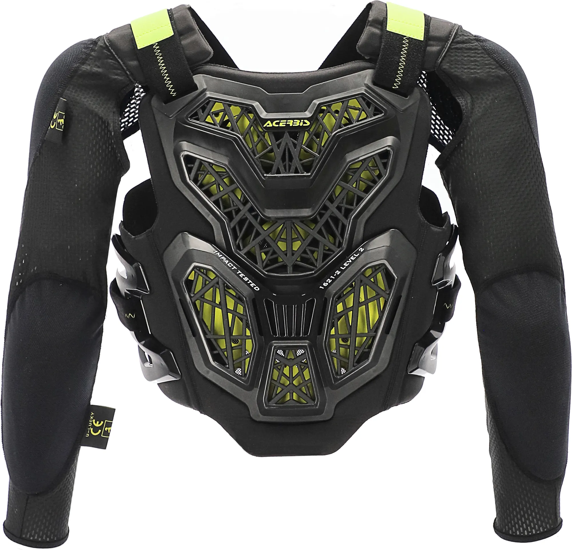 Моточерепаха Acerbis Specktrum Junior Level 2 / 0024545.318.067 (L/XL, черный/желтый) — фото 4