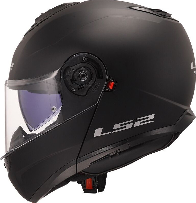 Мотошлем LS2 FF908 Strobe II Solid (XS, матовый черный) — фото 5