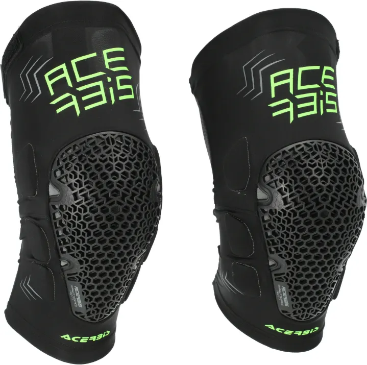 Мотонаколенники Acerbis MTB Skay Knee 0024861.318.063 (S/M, черный/желтый)