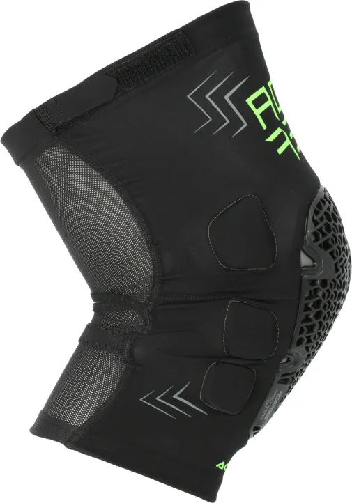 Мотонаколенники Acerbis MTB Skay Knee 0024861.318.063 (S/M, черный/желтый) — фото 3