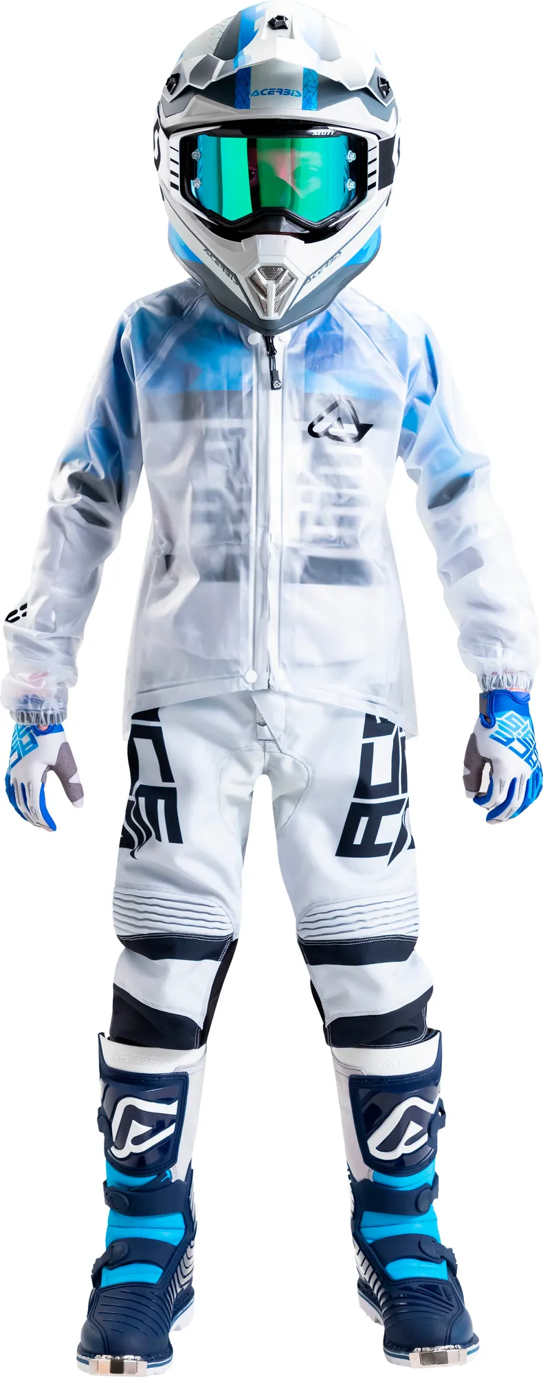 Мотокуртка Acerbis Transparent 3.0 Kid 0023191.120.067 (L/XL, прозрачный)