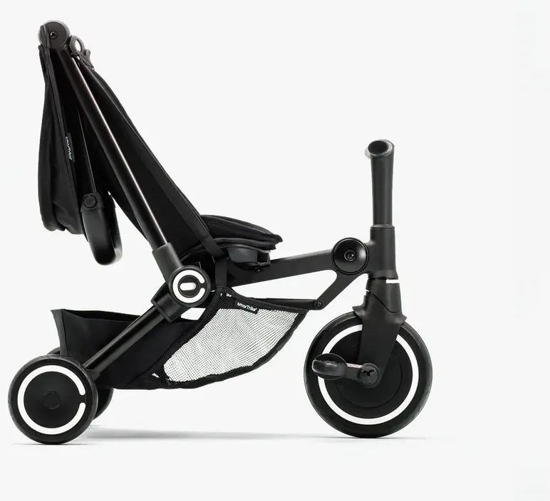 Трехколесный велосипед с ручкой Smart Trike Traveler. Onyx black / 5900800 — фото 4