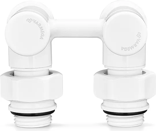 Узел присоединительный Varmega Угловой 1/2"х3/4"EK / VMDV20-100415 (белый)