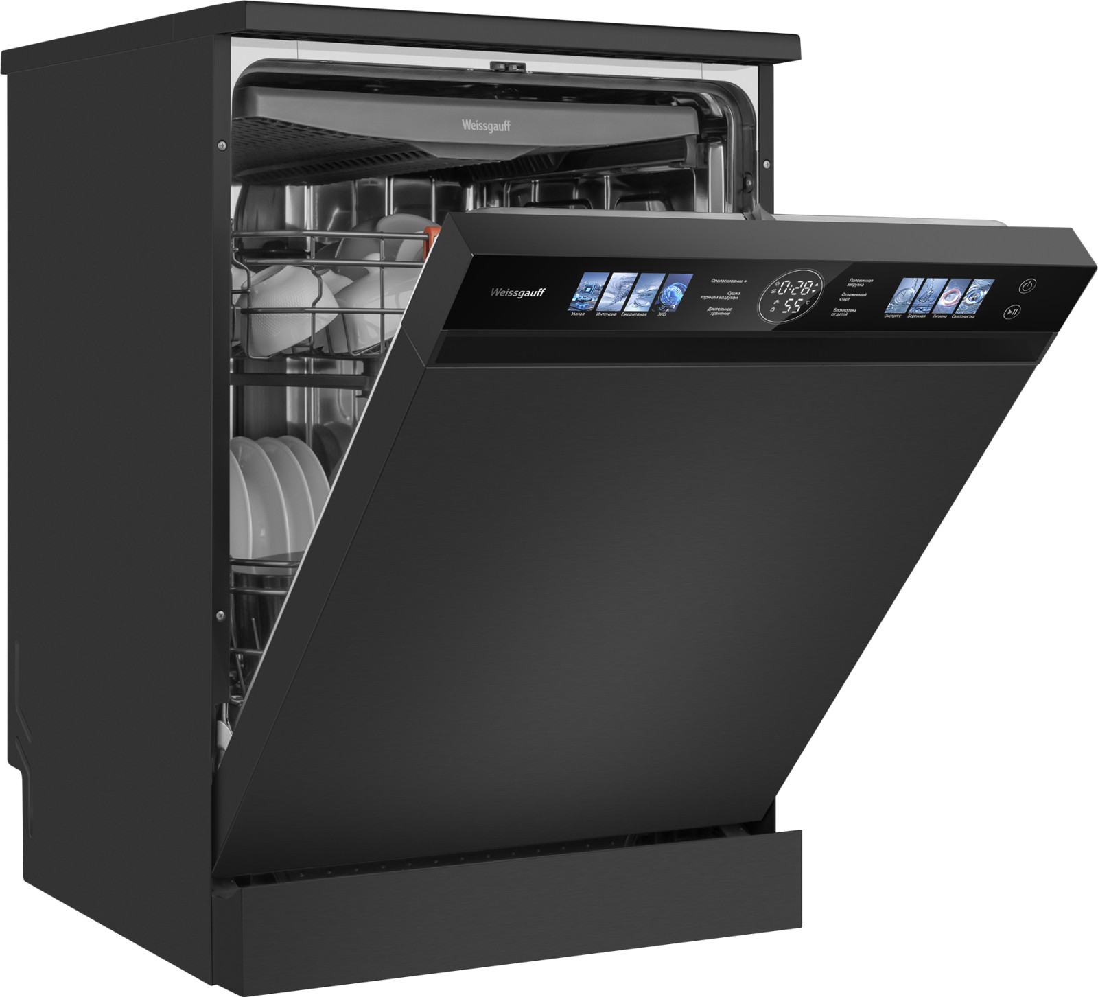 Посудомоечная машина Weissgauff DW 996 Touch Inverter Dual Fan Dry — фото 6