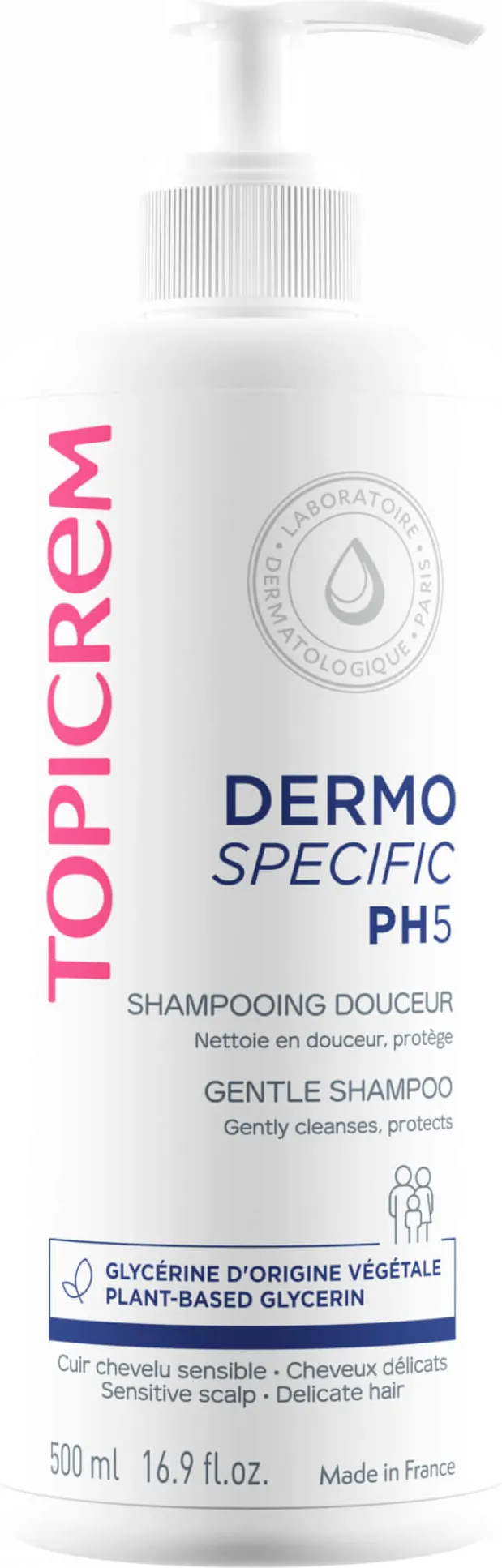 Шампунь для волос Topicrem Dermo Specific Ph5 Мягкий (500мл) — фото 2