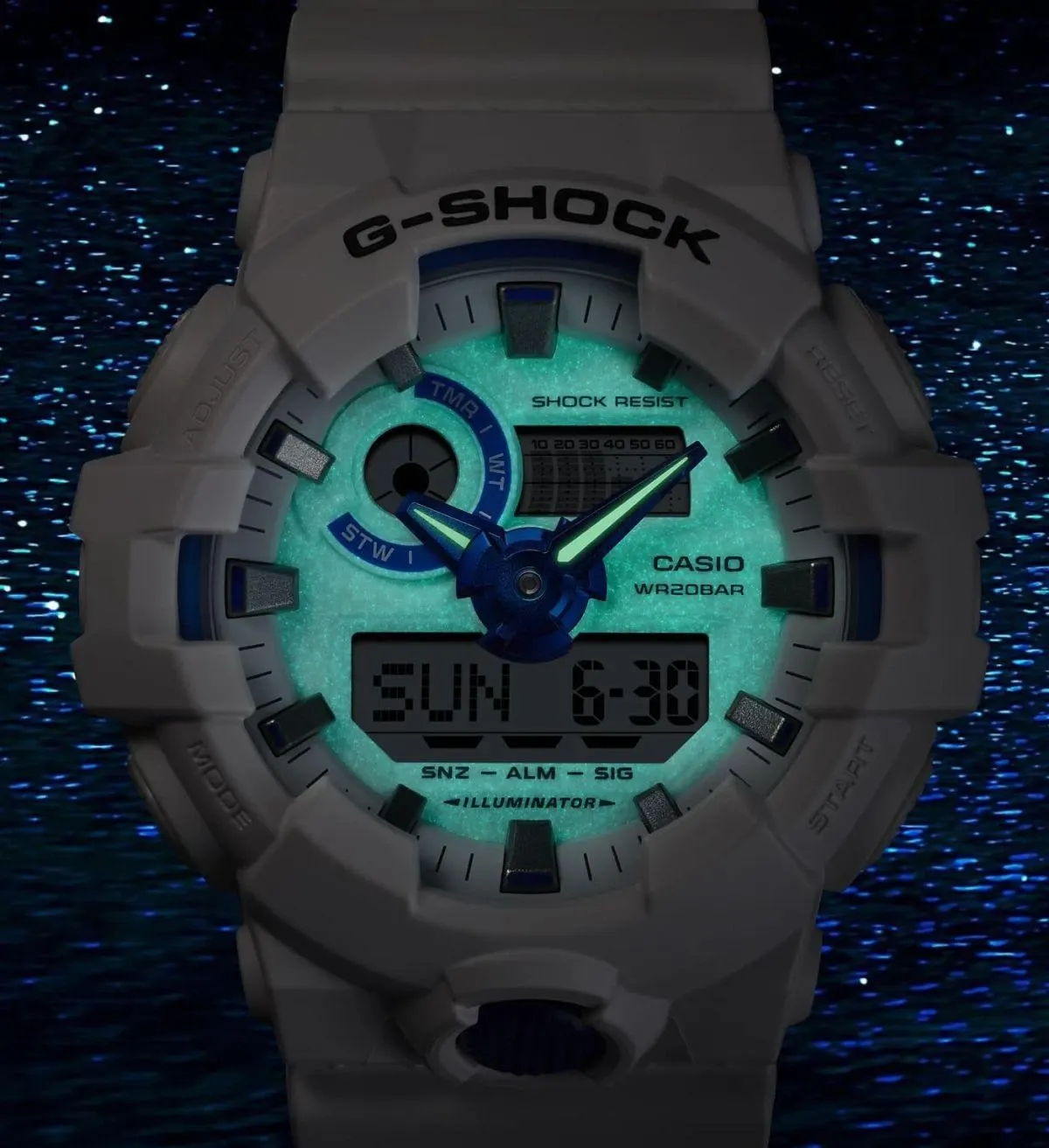 Часы наручные мужские Casio GA-700HDS-7A — фото 4