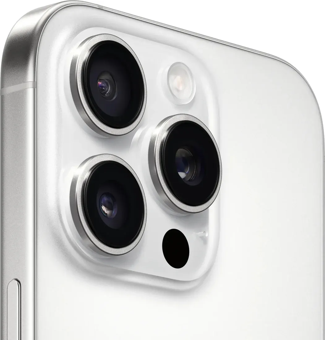 Смартфон Apple iPhone 16 Pro 128GB Dual Sim (белый титан) — фото 5