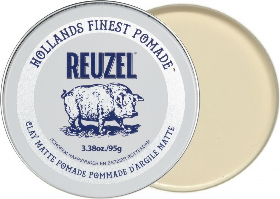 Глина для укладки волос Reuzel Clay Matte Pomade (95г)