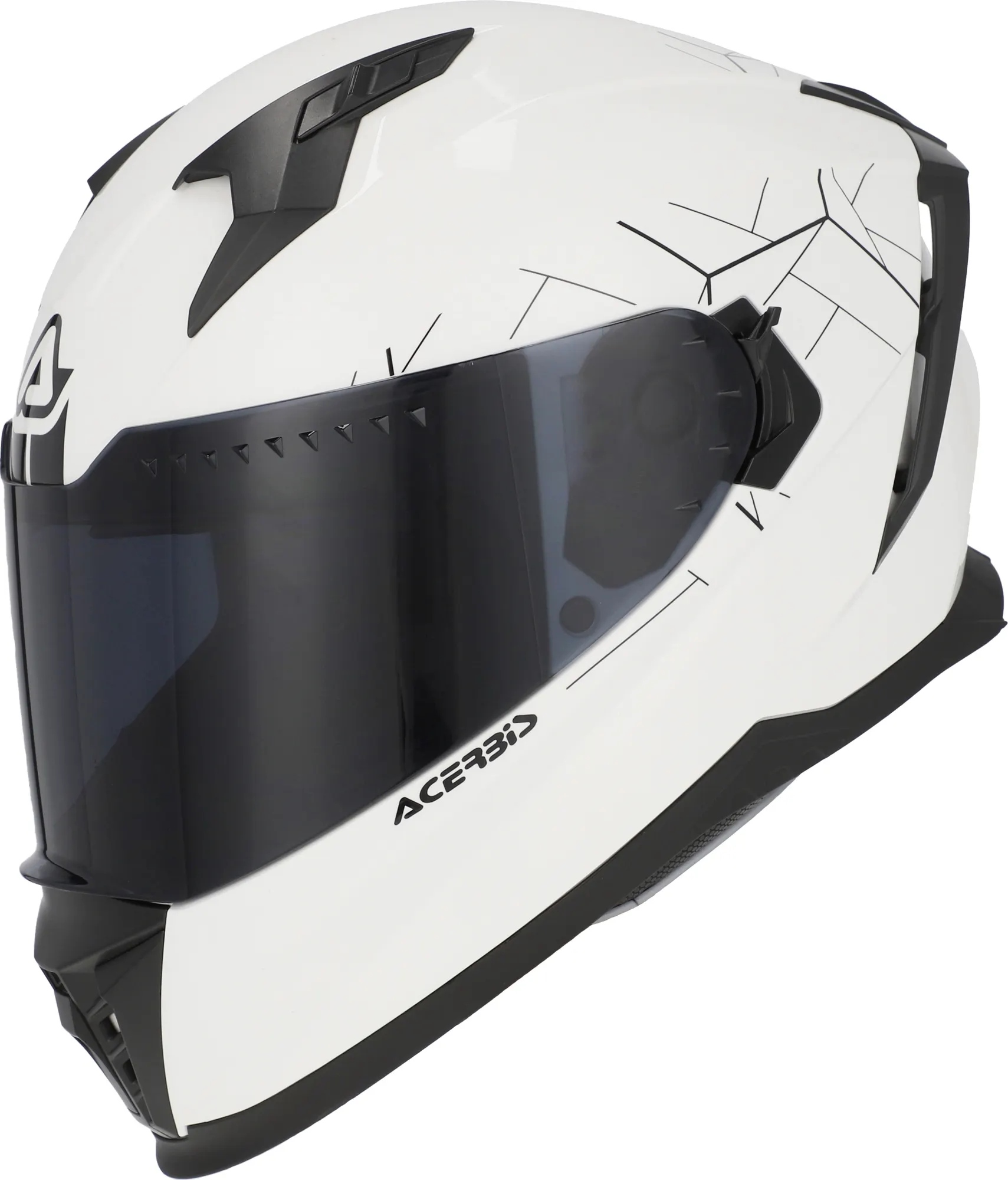 Мотошлем Acerbis X-Way 0025402.030.064 (M, белый)