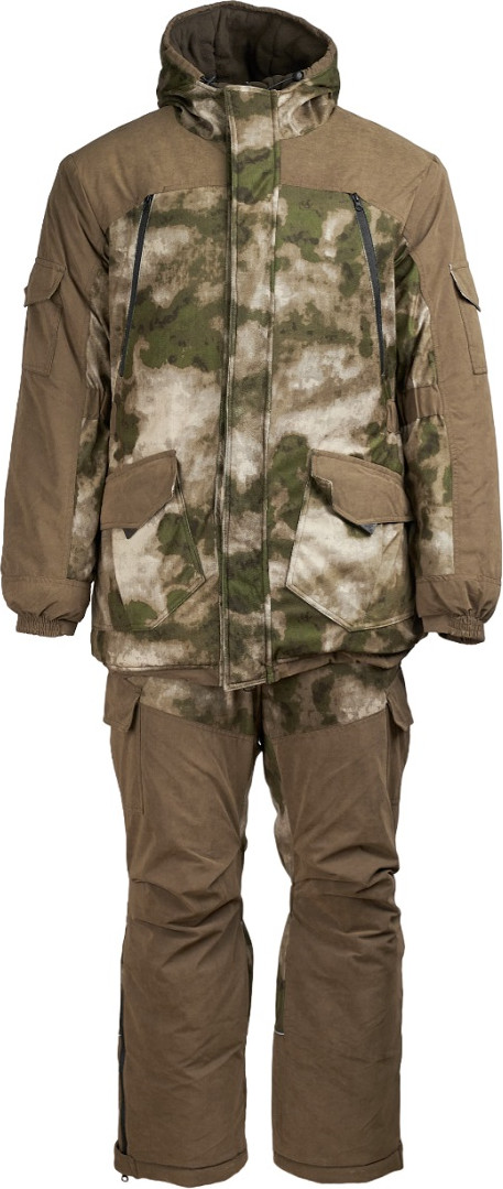 Костюм для охоты и рыбалки УРСУС Tundra Alova MX/РГ/ Finlyandiya Khaki1 / КОС2021 (р.44-46, 170-176)