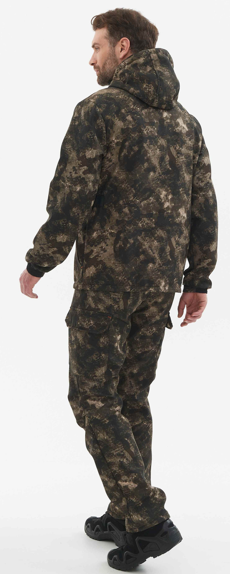 Костюм для охоты и рыбалки УРСУС RAF КД-01 Speci.All коричневый камуфляж / КОС-КД01КК (р.56-58/170-176) — фото 2