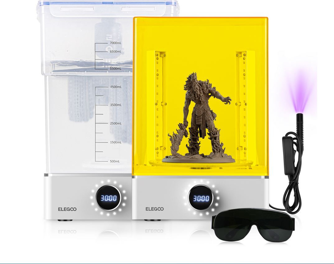 Камера для очистки и отверждения Elegoo Mercury XS Bundle 50.101.058300 — фото 3