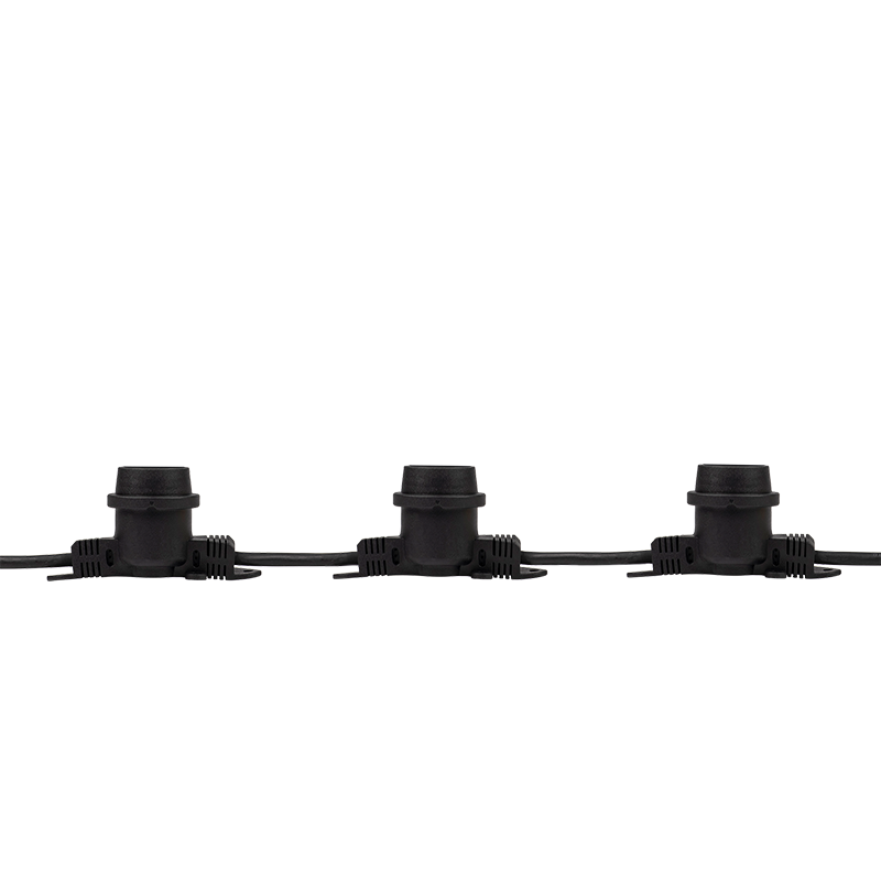 Садовая гирлянда JAZZway PBL-S40/ L24+1.5 Black E27 / 5058255 — фото 4