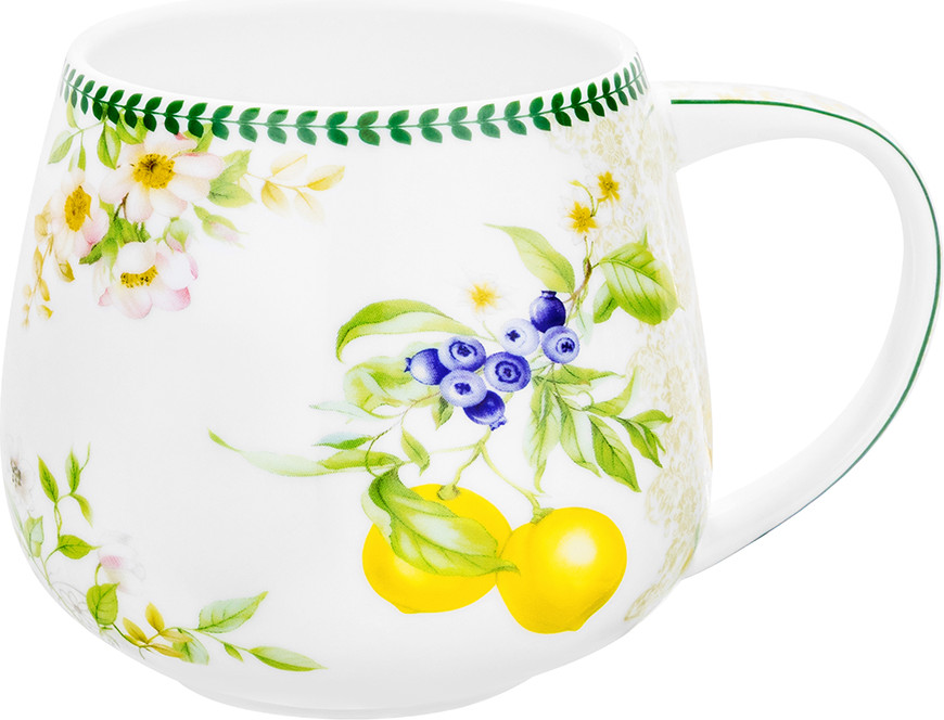 Кружка Elan Gallery Лимоны / 420745 (New Bone China) — фото 3