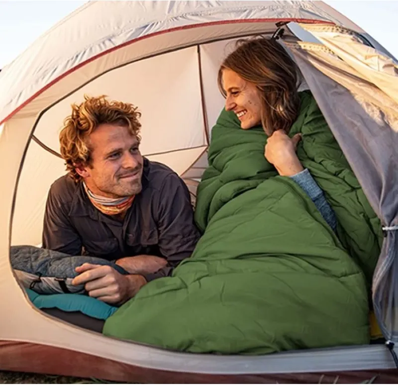 Спальный мешок Naturehike F150 NH22MSD05 (зеленый, левый) — фото 4