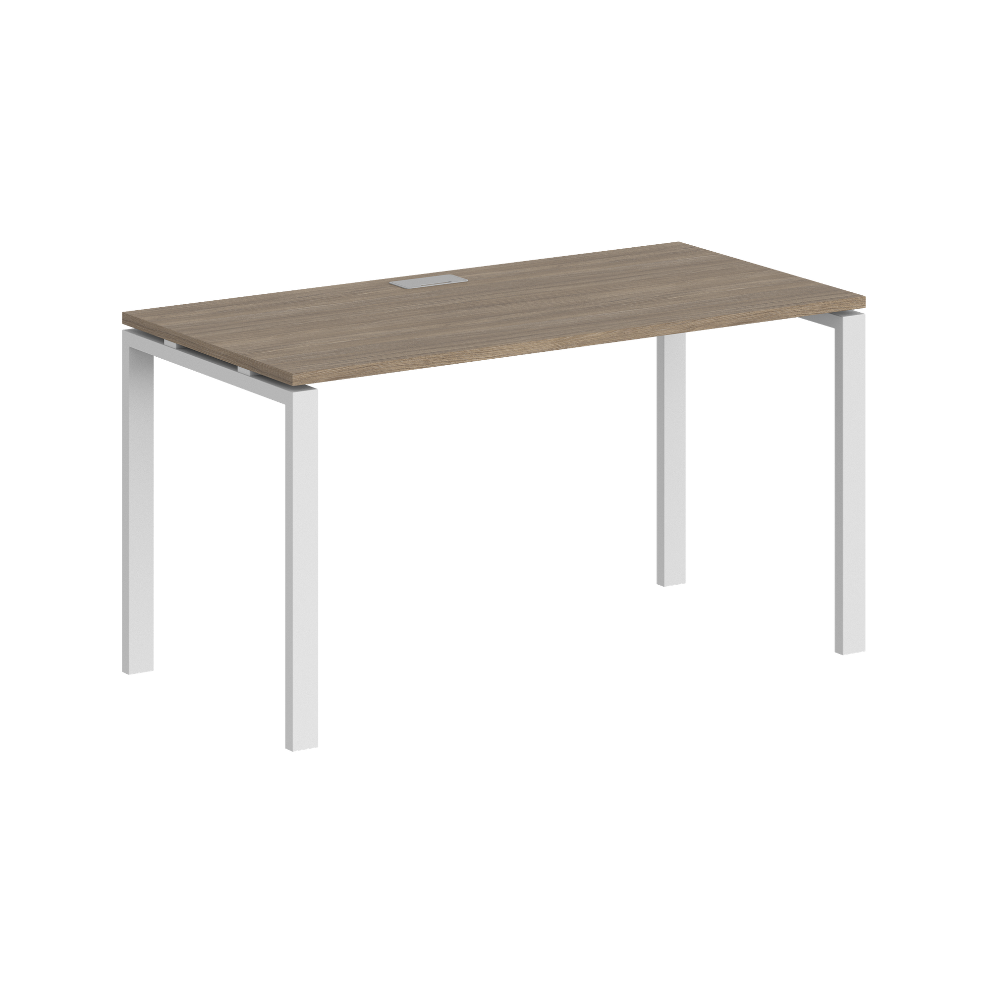 Письменный стол Norden 120х80х75 / SG.207.OD.63.WH (белый/дуб темный)