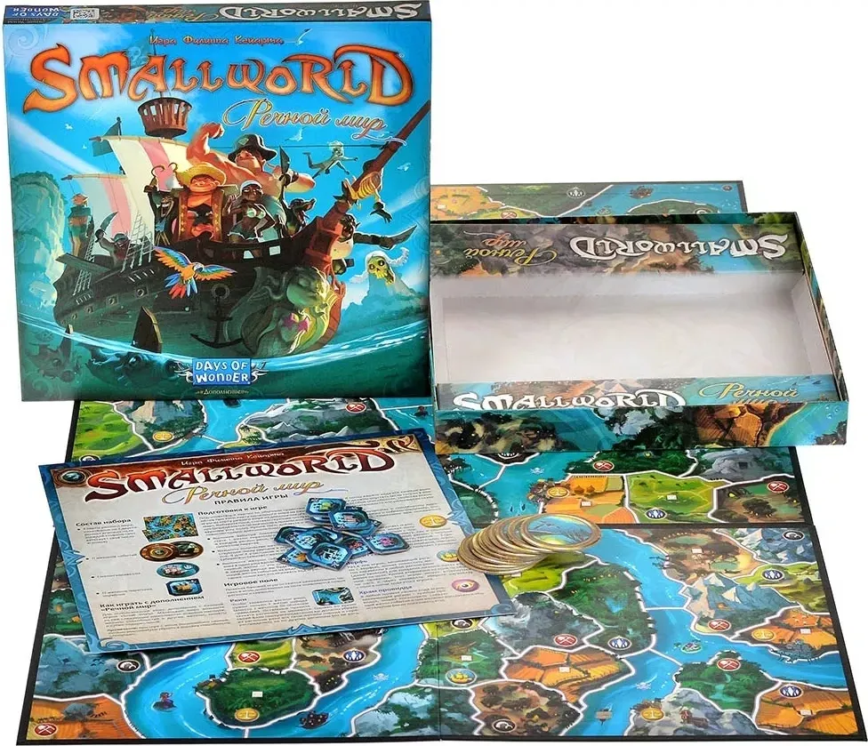 Дополнение к настольной игре Мир Хобби Small World. Речной мир / 952092 — фото 3