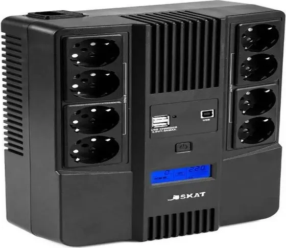 ИБП Бастион Skat-UPS 800-AID-IN-1x9-8 / 8933